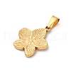 201 Stainless Steel Pendants STAS-C130-11G-2