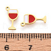 304 Stainless Steel Enamel Charms STAS-T065-65G-02-3