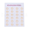 304 Stainless Steel Stud Earrings EJEW-Z012-09A-G-3