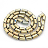 Electroplate Non-magnetic Synthetic Hematite Beads Strands G-N0322-10H-2