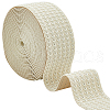 5 Yards Flat Polyester Elastic Wide Band OCOR-WH0090-052B-1