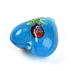 Handmade Bumpy Millefiori Glass Beads LAMP-N024-42-3