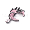 Alloy Rhinestone Pendants PALLOY-V002-04B-02-2