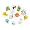 Kissitty 24Pcs 12 Style Handmade Bumpy Lampwork Beads Strands LAMP-KS0001-03-12