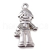 Tarnish Resistant 304 Stainless Steel Pendants STAS-P252-01P-1