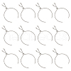 Unicraftale 12Pcs Adjustable 304 Stainless Steel Slider Bracelet Makings MAK-UN0001-21-1