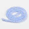 Electroplate Glass Beads Strands X-EGLA-A034-J2mm-L03-2