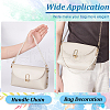   2Pcs Plastic Imitation Pearl Bead Bag Straps FIND-PH0008-18B-3