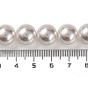 Baking Painted Pearlized Glass Pearl Round Bead Strands X-PEAR-H019-02E-04-5