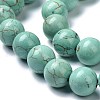 Natural Howlite Beads Strands G-C180-17C-3