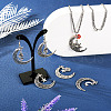  Jewelry 28Pcs 7 Style Tibetan Style Zinc Alloy Pendants FIND-PJ0001-25-16