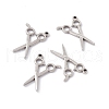 Non-Tarnish 201 Stainless Steel Pendants STAS-C057-12P-4