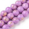 Natural Mashan Jade Beads Strands G-F670-A09-8mm-1