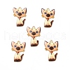 Alloy Enamel Pendants ENAM-M046-10G-H-4