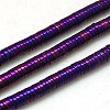 Non-magnetic Synthetic Hematite Beads Strands G-K011-4x1mm-05-1