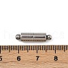 304 Stainless Steel Magnetic Clasps STAS-C127-07P-3