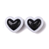 Two-tone Acrylic Beads OACR-U003-06-1
