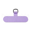 Cloth Mobile Phone Lanyard Patch AJEW-F061-01A-1