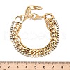 304 Stainless Steel Multi-strand Bracelets BJEW-C103-01G-5