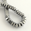 Electroplate Non-magnetic Synthetic Hematite Beads Strands G-R259-10B-2