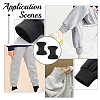 WADORN 2PCS Nylon Knit Rib Bell Sleeve Cuff DIY-WR0003-96-7