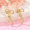 304 Stainless Steel Stud Earrings EJEW-I318-02G-01-3