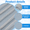 Aluminum Rhinestone Mesh Wrap Roll FIND-WH0421-128S-4