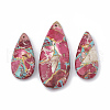 Synthetic Gemstone Pendants X-G-S328-003A-2