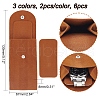  6Pcs 3 Colors Double-Sided Velvet Watch Bag Package TP-NB0001-50-2