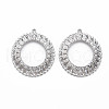 Non-Tarnish 304 Stainless Steel Pendants STAS-N097-096P-NR-1
