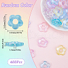 SOFPLATE 400Pcs Transparent Acrylic Beads MACR-SP0001-20-2