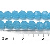 Imitation Jade Glass Beads Stands EGLA-A035-J8mm-D04-5