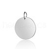 Anti-Tarnish 304 Stainless Steel Pendants STAS-I311-32F-P-1