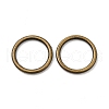 Alloy Closed Jump Rings KK-WH0052-05D-AB-2