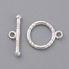 925 Sterling Silver Toggle Clasps STER-A008-21-1