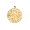 304 Stainless Steel Pendants STAS-L283-07G-1