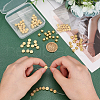 BENECREAT 96Pcs 6 Style Alloy Beads FIND-BC0001-93-3