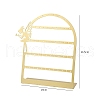 56 Holes Foldable Metal Earring Rack PW-WG26306-01-1