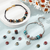 Natural Indian Agate European Beads G-NB0001-68-6