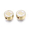 Alloy Enamel Beads ENAM-N052-006-01R-RS-3