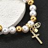 Brass Stretch Bracelets BJEW-C098-07A-3