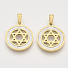 201 Stainless Steel Pendants STAS-N089-67G-1