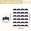 Retro Hot Stamping Paper Photo Corner Self-Adhesive Stickers AJEW-WH20007-25A-2