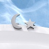 Tarnish Resistant 304 Stainless Steel Stud Earrings EJEW-F227-18P-4