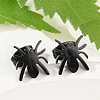 Halloween Spider 304 Stainless Steel Stud Earrings for Women EJEW-B019-01EB-1