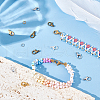 SOFPLATE 400Pcs 4 Colors Zinc Alloy Lobster Claw Clasps FIND-SP0001-35-4