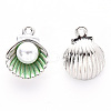 Alloy Enamel Charms ENAM-R059-03C-P-RS-2