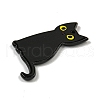 Halloween Black Cat Acrylic Pendants MACR-U005-01A-2