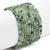 Natural Green Aventurine Beads Strands G-RM250104-E6-1