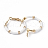 Vacuum Plating 201 Stainless Steel Hoop Earrings for Women EJEW-B016-33A-2